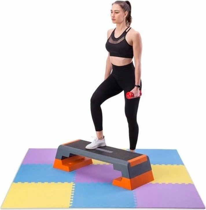 Tapetë për fitnes one fitness, shumëngjyrëshe