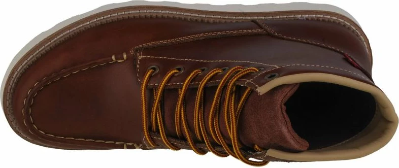 Këpucë Levi's Darrow Chukka për femra, ngjyrë kafe