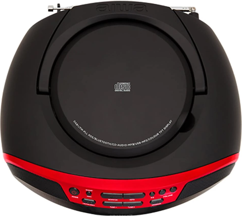 Radio Boombox Portative me DAB+, CD, Bluetooth dhe USB AIWA BBTU-500DAB/RD