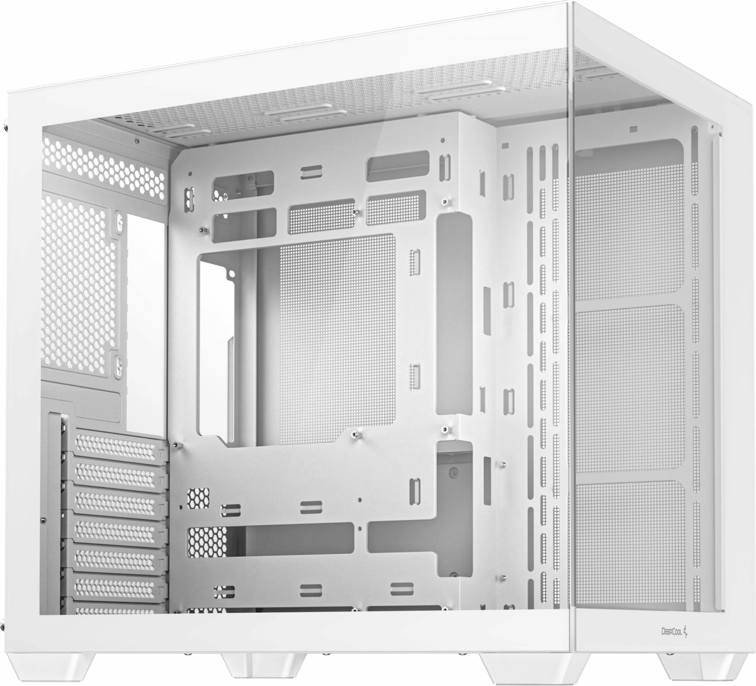 Kasë Deepcool CG530 (R-CG530-WHNDA0-G-1) Midi Tower ATX/mATX, e bardhë