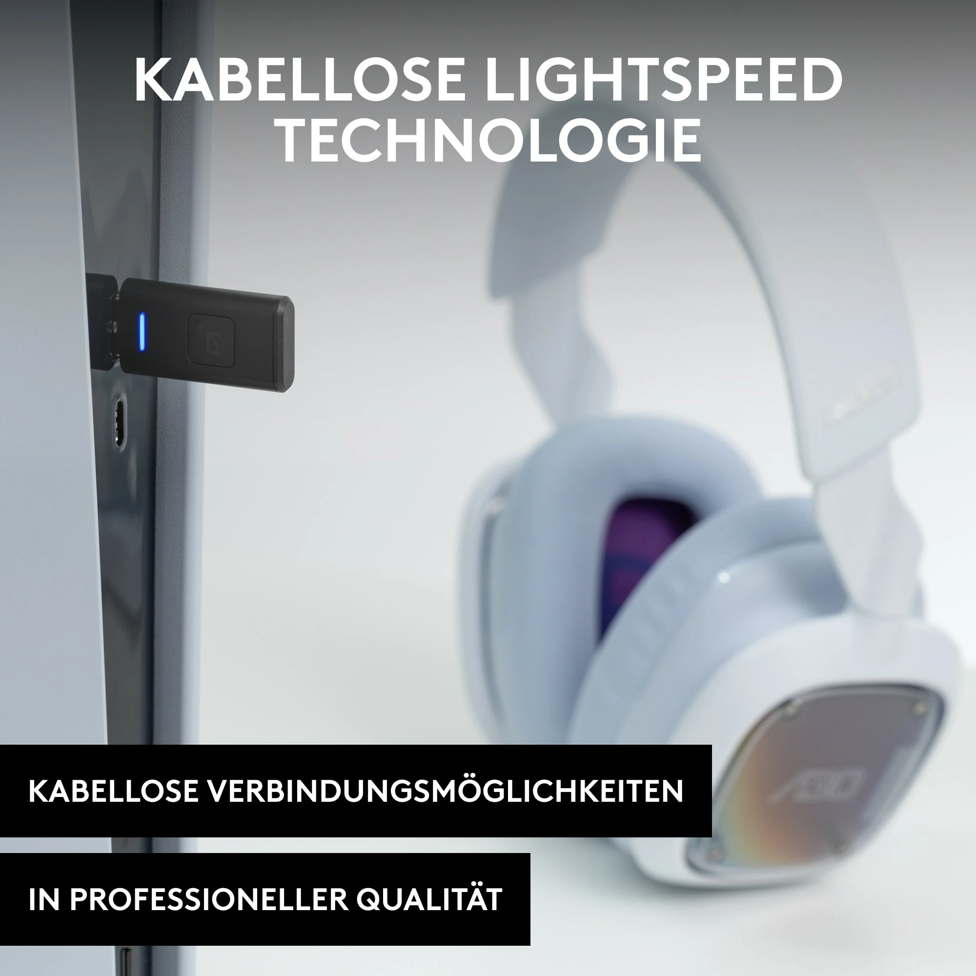 Kufje gaming ASTRO A30 Logitech, Wired & Wireless, 20 - 20000 Hz, 342 g, Blu