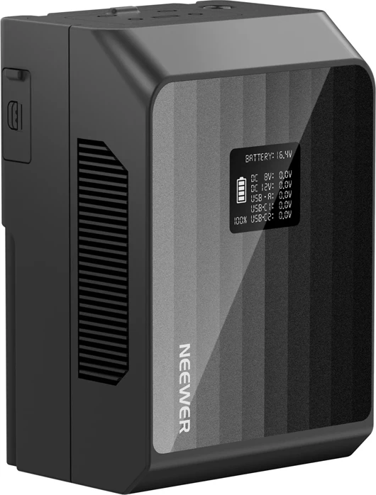 Bateri V-Mount Neewer PS099EP 6800mAh 14.5V 99Wh PD 100W, e zezë, me manual