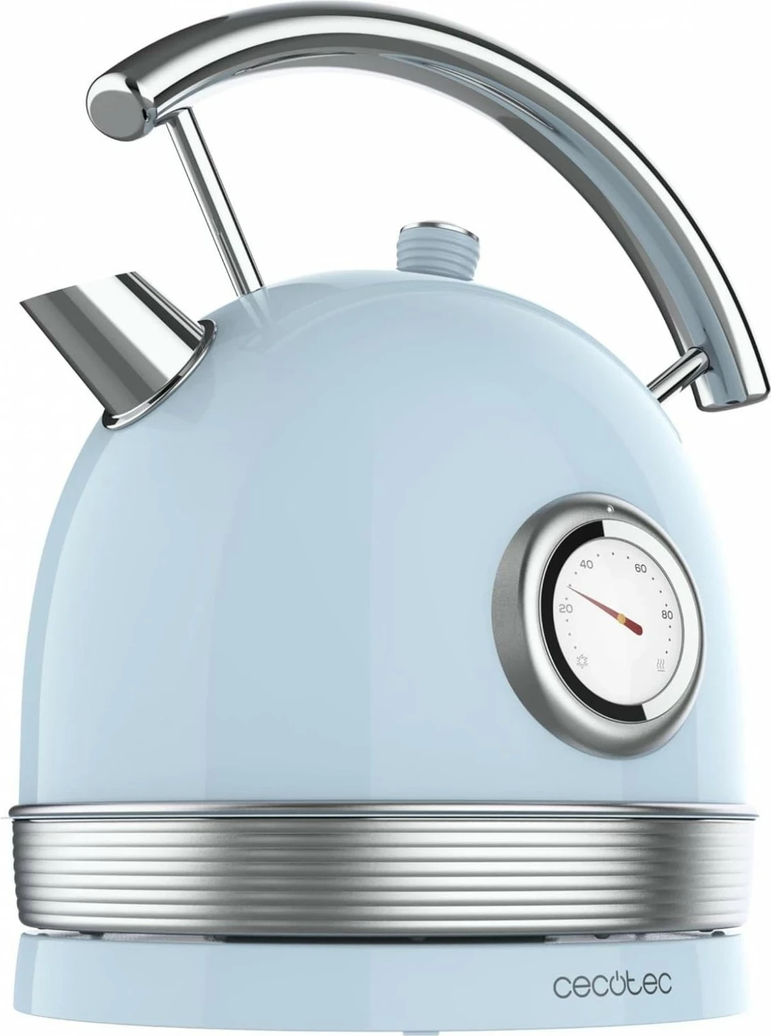 Çajnik elektrik Cecotec Thermosense 420, 1.8L, 2200W, kaltër