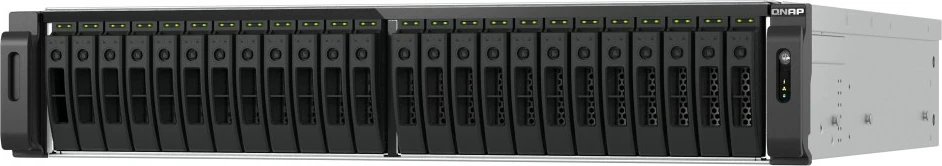 NAS QNAP TS-h3077AFU-R5-32G, AMD Ryzen 5 Pro 7645, 32GB DDR5, 2U, 30-bay, e zezë