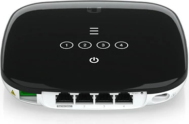 CPE GPON WiFi6 Ubiquiti UFiber, LAN, Power, IEEE 802.11ac, IEEE 802.11ax, IEEE 802.11b, IEEE 802.11g, IEEE 802.11n, G.984, 1000 Mbit/s, E zezë