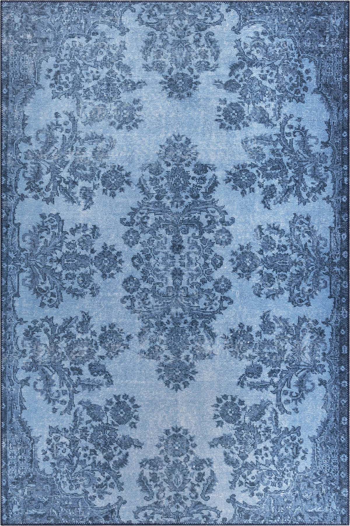 Qilim (210 x 310) Conceptum Hypnose, Folk Chenille, blu, BA 04