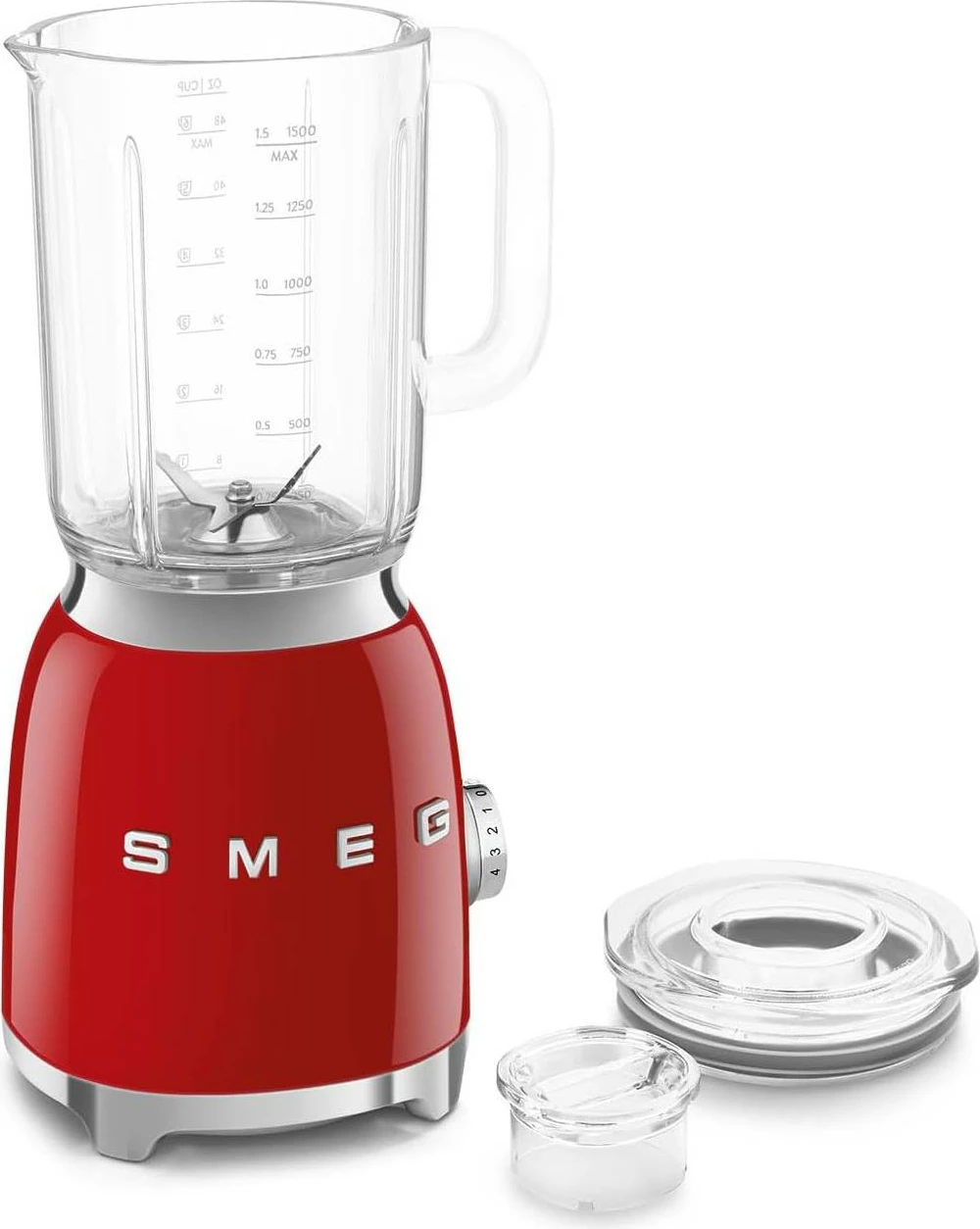 Blender Smeg BLF03RDEU 800W 1.5L, i kuq