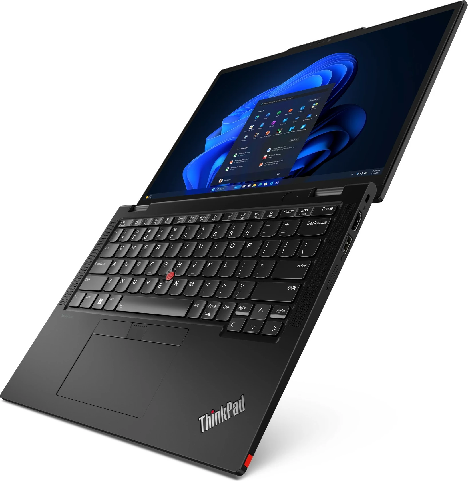 Laptop Lenovo ThinkPad X13 2-in-1 Gen 5, Intel Core Ultra 5, 32 GB, 1 TB, Ekran 13.3", Ngjyrë e zezë