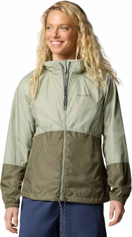Jakne Columbia për femra, e gjelbër