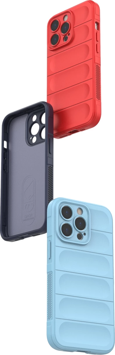 Mbështjellës Hurtel Magic Shield Case për iPhone 13 Pro, TPU, i zi