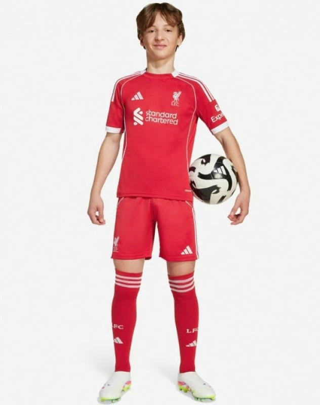 Fanellë për fëmijë adidas Liverpool, e kuqe [Madhësia: 140]