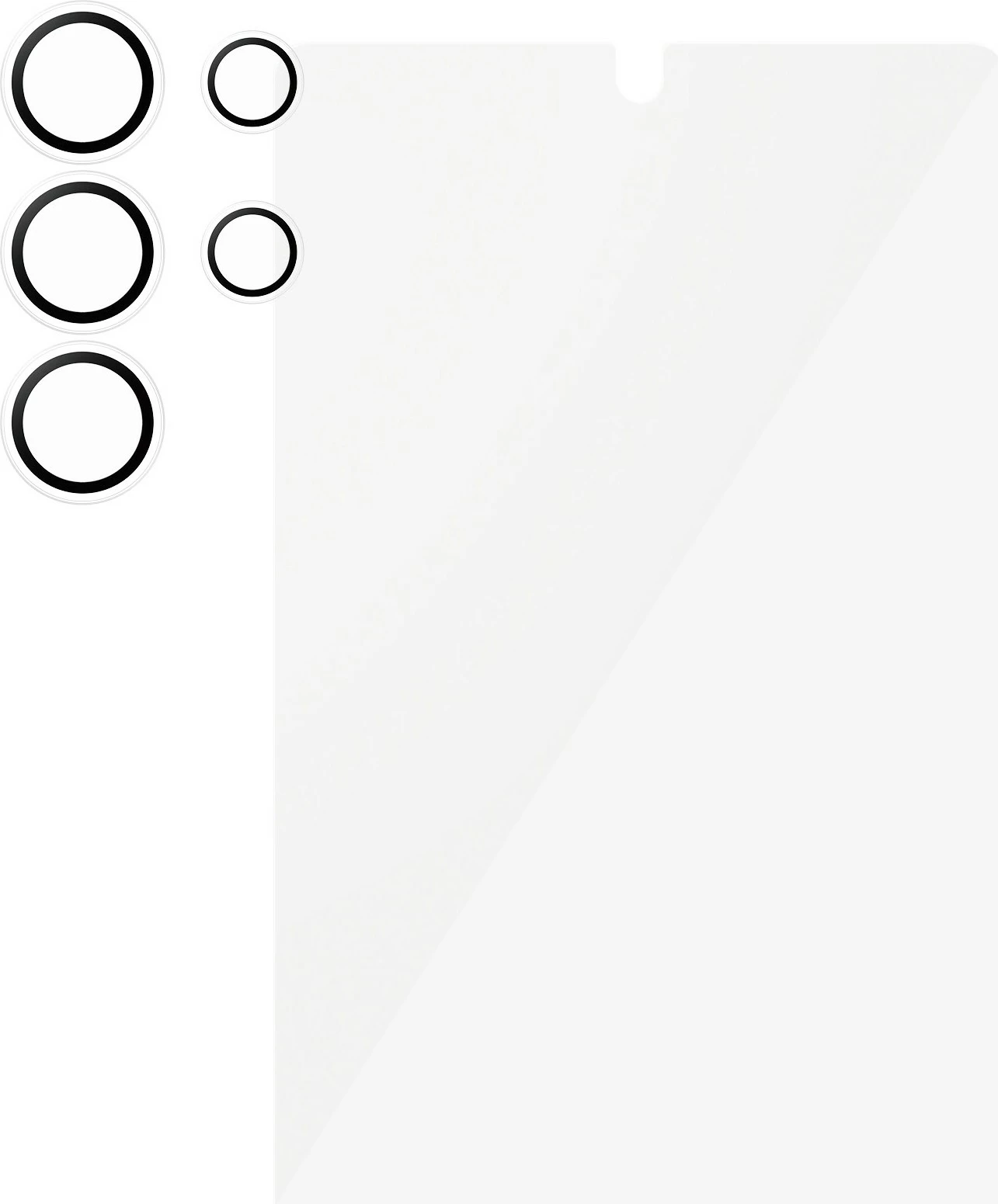 Mbrojtës ekrani PanzerGlass 2-in-1 për Samsung, transparent
