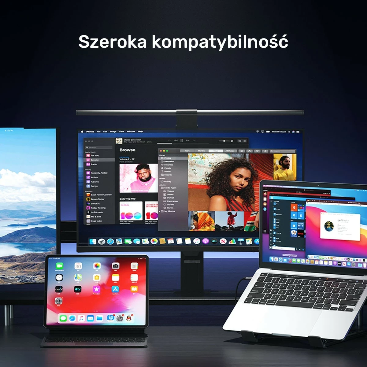 Kabëll USB-C Unitek 4.0, 100W, 40Gbps, 8K, 2m, zi