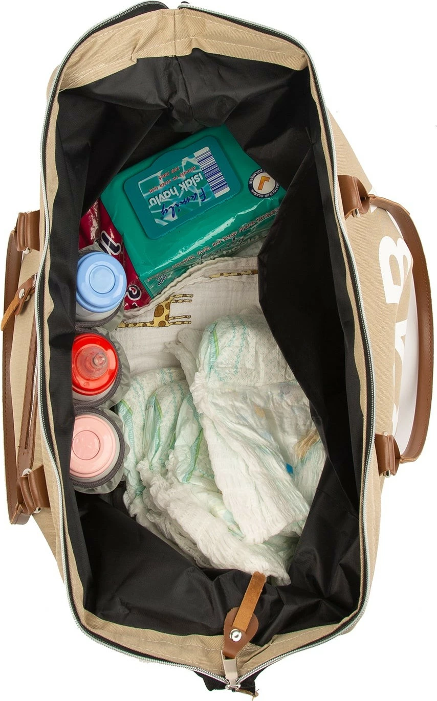 Çantë për pelena, Zoozie Bags, 2169 - 44681, ngjyrë mink