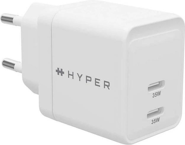 Karikues Targus HyperJuice 35W USB-C, 2 porta, i bardhë