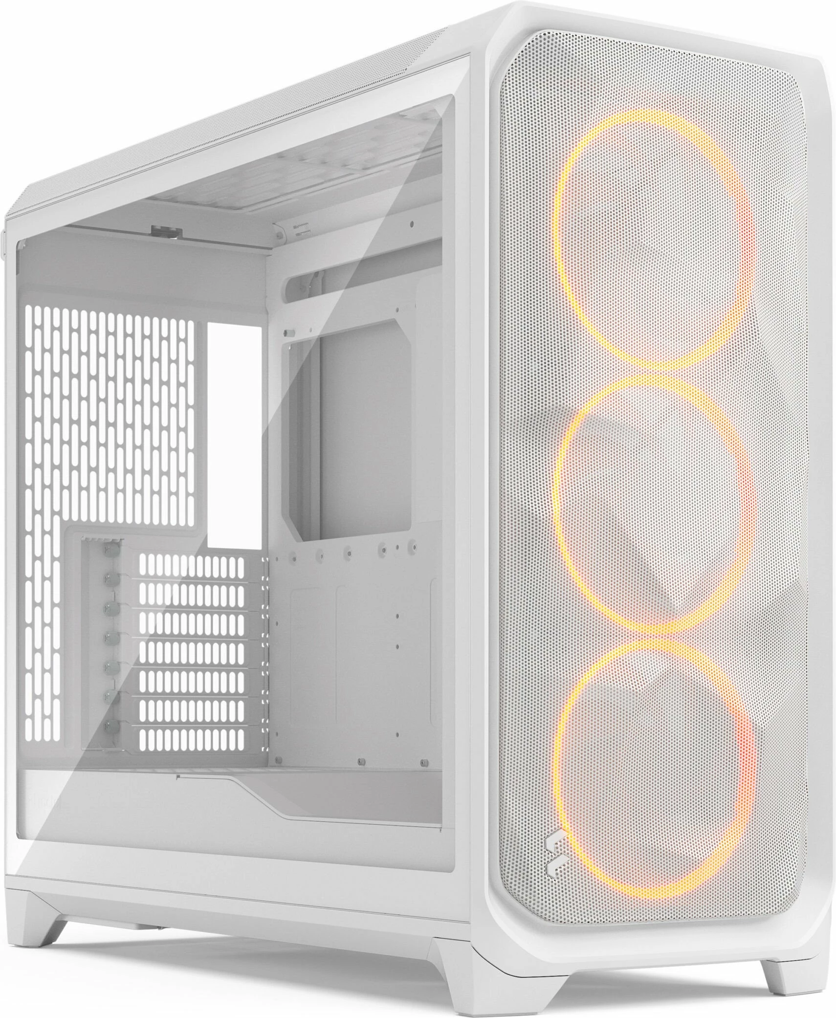 Kasë Fractal Design Meshify 3 XL RGB TG FD-C-MES3X-06, e bardhë