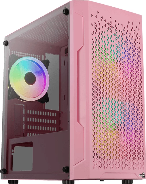Kasë Aerocool Trinity Mini-Tower V3 - E Rozë
