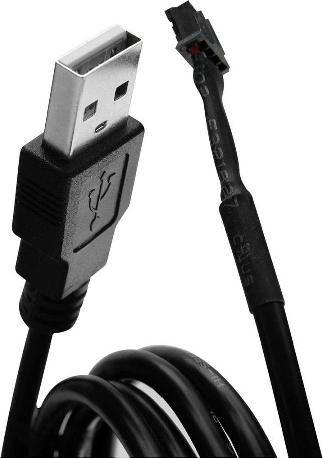 Kabllo USB EK Water Blocks EK-Loop Connect, 1 m, e zezë