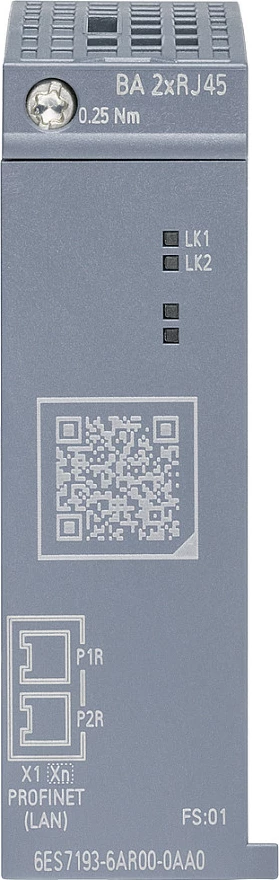 Busadapter Siemens 6ES7193-6AR00-0AA0, BA 2xRJ45, PROFINET ET 200SP