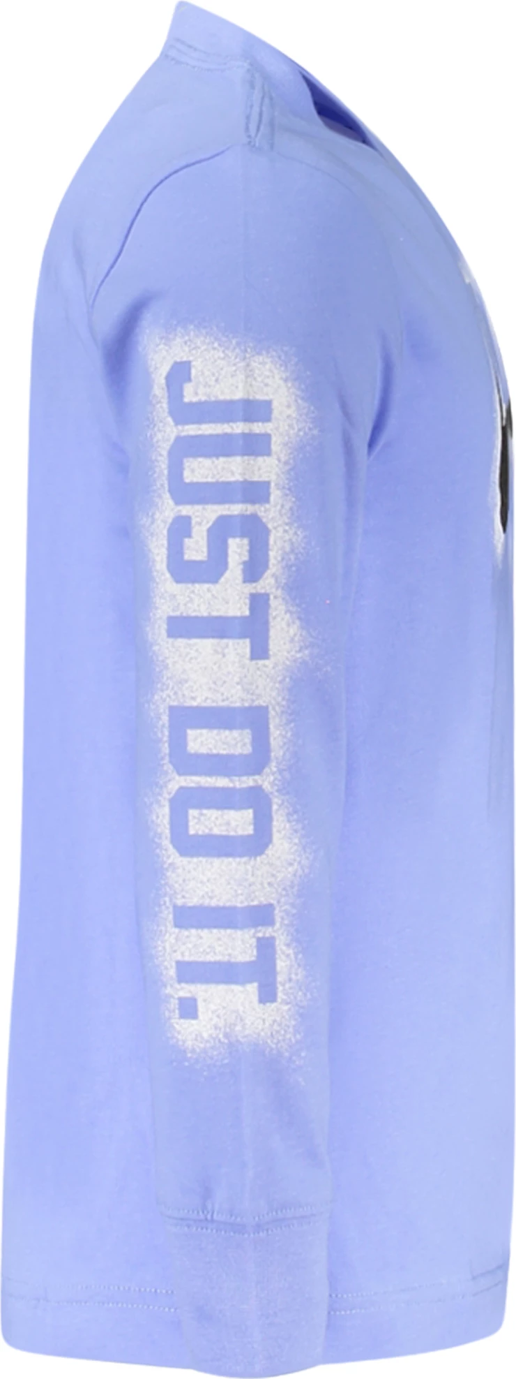 Maicë me mëngë të gjata Nike për djem, kaltër e çelët