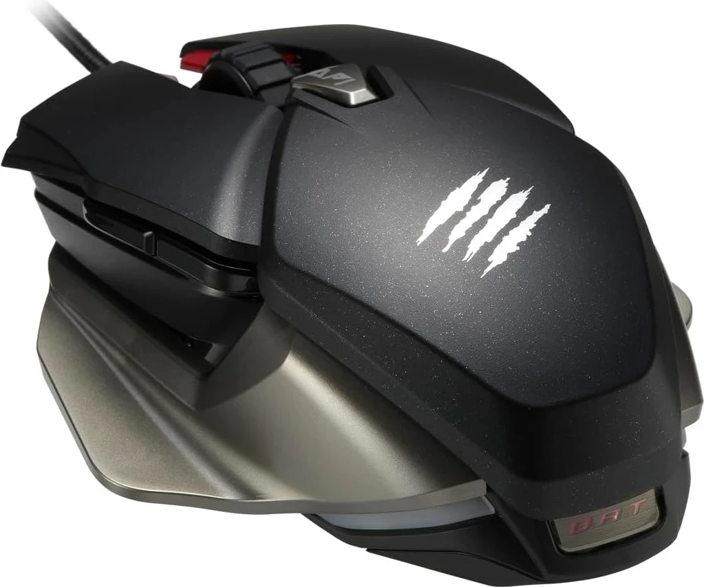 Maus Mad Catz B.A.T. 6+, RGB, i zi