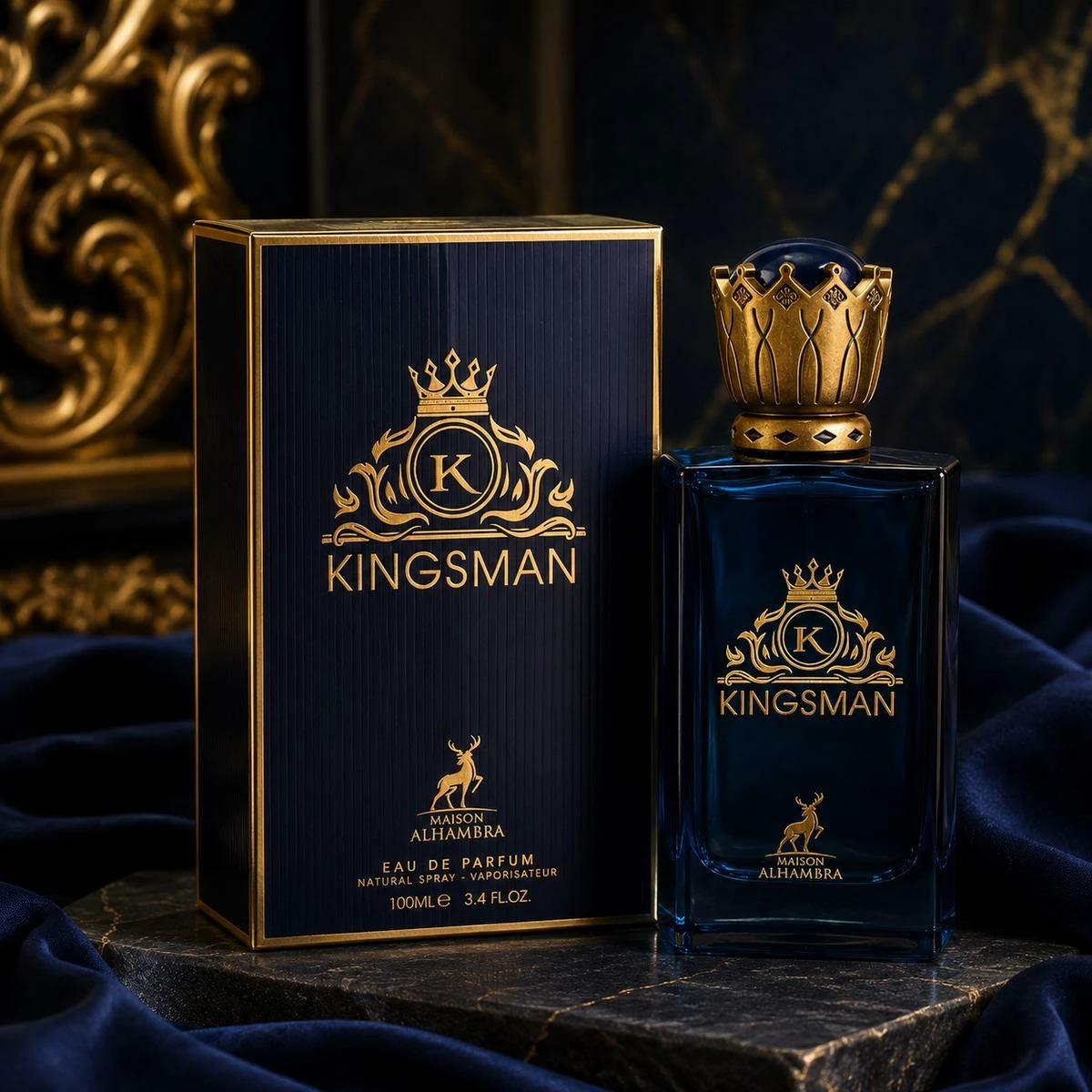 Maison Alhambra Kingsman Eau de Parfum për Meshkuj
