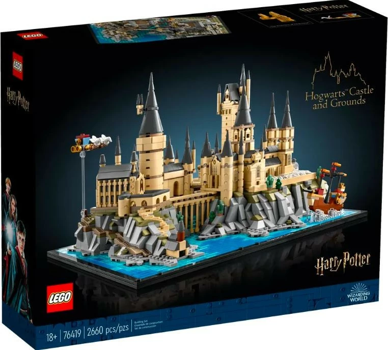 Set ndërtimi LEGO Harry Potter 76419 Hogwarts Castle and Grounds, 2660 pjesë, Ekstra i madh
