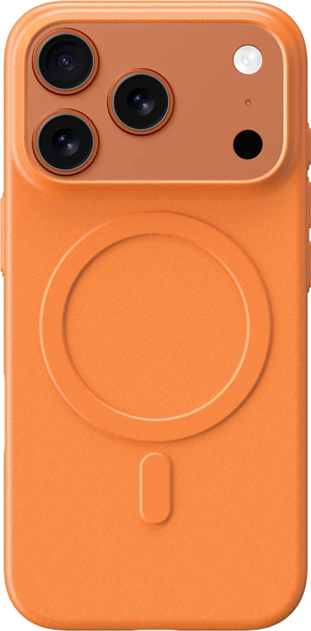 Mbështjellës AmazingThing Minimal Air Case për iPhone 17 Pro Max, kompatibil me MagSafe, 0.6 mm, TPU, përfundim mat, portokalli