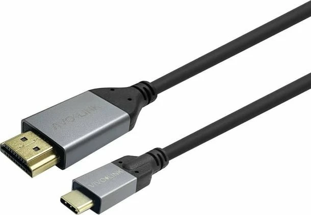 Kabllo USB-C në HDMI VivoLink PROUSBCHDMIMM10 10 m 4K@60Hz, e zezë