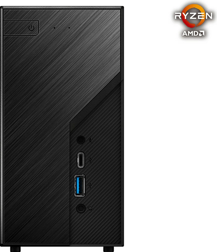 Kasë mini PC ASRock DESKMINI X300, Socket AM4, DDR4, HDMI/DP/USB-C, e zezë