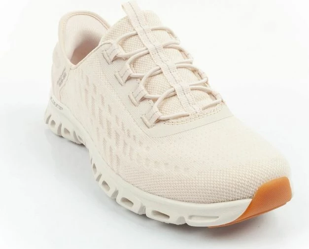 Atlete femra Skechers Glide-Step Slip-ins, ecru [Madhësia: 35]