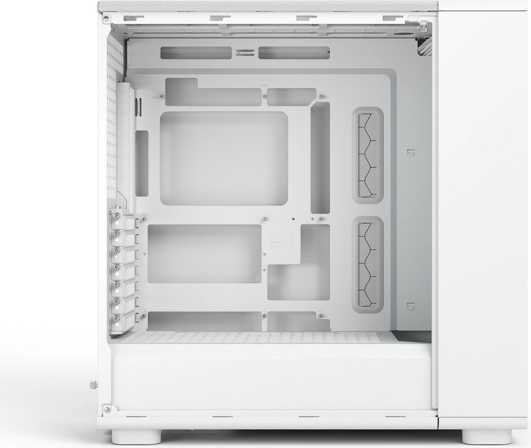 Kasë Fractal Design Epoch XL, Tower, ATX/micro ATX/ITX/E-ATX, RGB, e bardhë