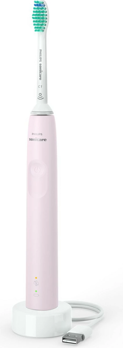 Brushë elektrike dhëmbësh Philips Sonicare 3100 Series HX3671/11, sonike, rozë