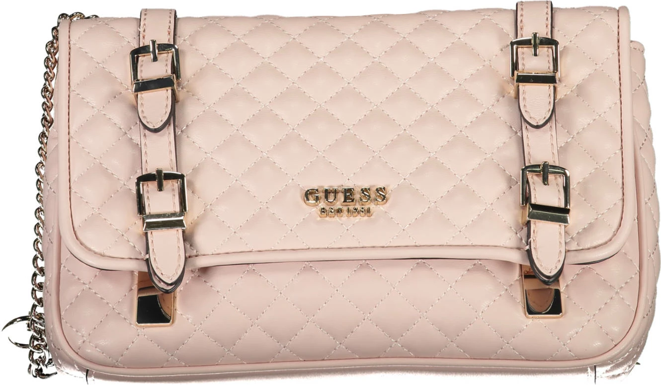 Çantë për femra GUESS JEANS, rozë