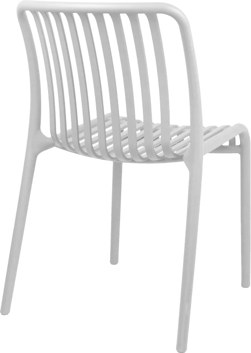 Karrige Zoi pp, ngjyrë e bardhë, 42x58x79cm