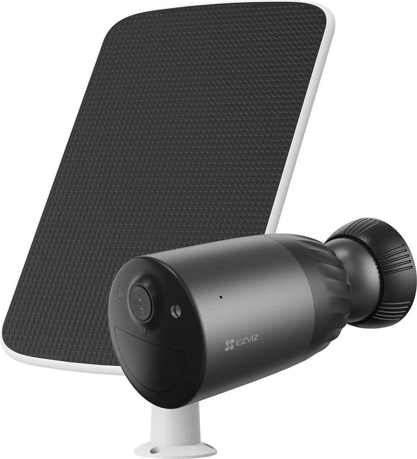 Kamerë sigurie IP bullet EZVIZ BC1c 4K, wireless, 10400 mAh, IP65, e zezë