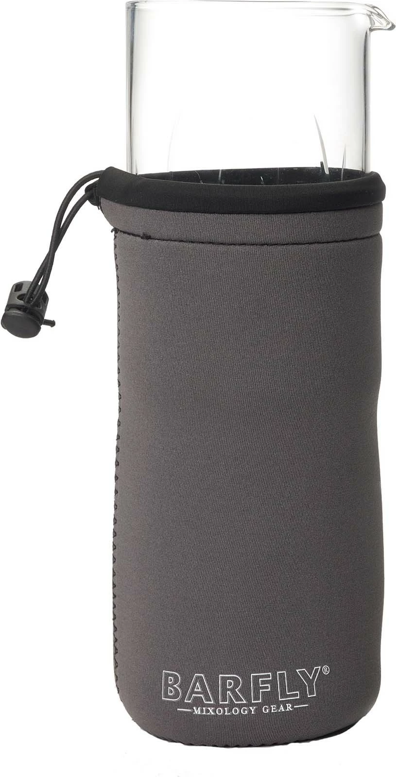 Mbështjellës mbrojtës për gota miksimi 500 ml & 550 ml, BarFly, me shtrëngues elastik, gri