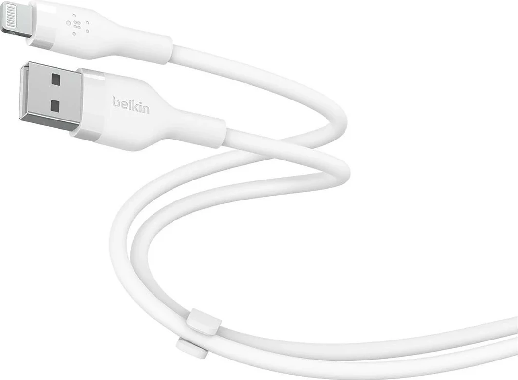Kabllo Belkin CAB008bt, USB-A në USB-C, 1m, bardhë