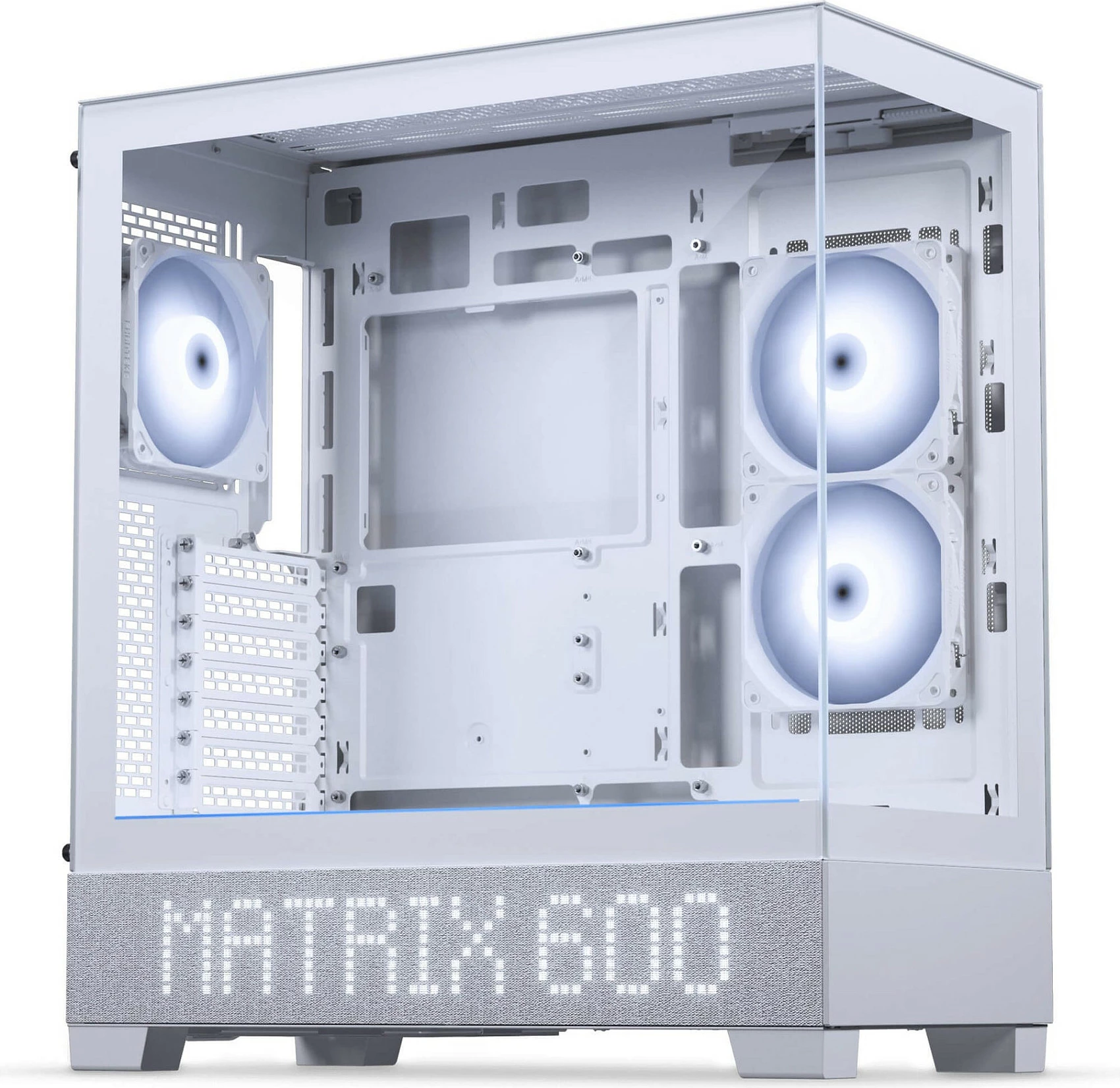 Kasë Phanteks XT View Matrix, Midi/Mini Tower, e bardhë