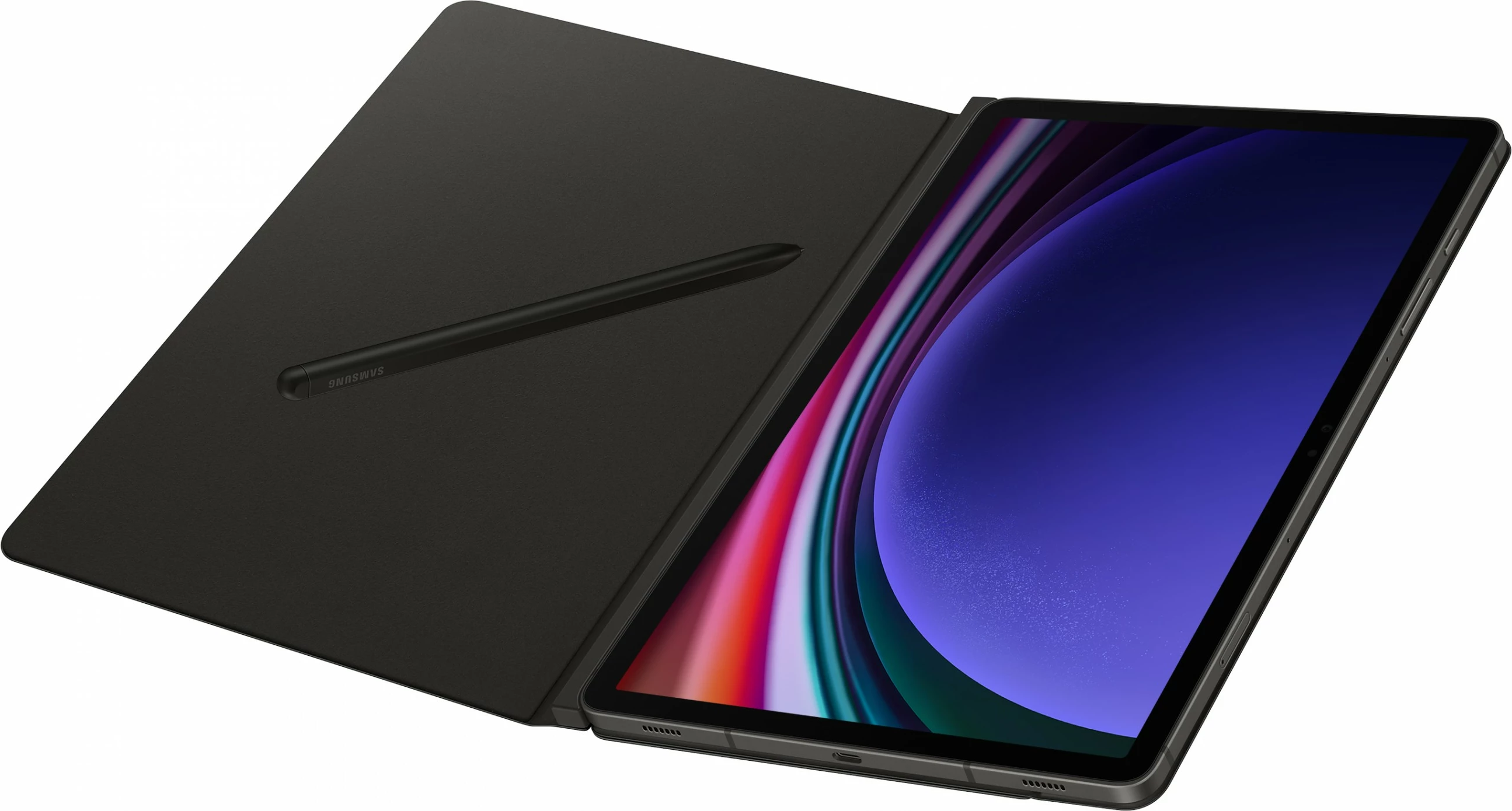 Mbështjellës Samsung Galaxy Tab S9, 11", i zi