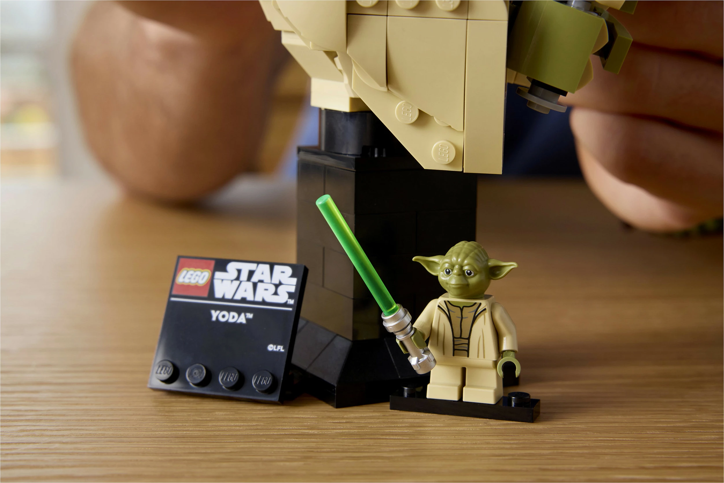 Set ndërtimi LEGO Star Wars 75438 Yoda, 399 pjesë, multikolor