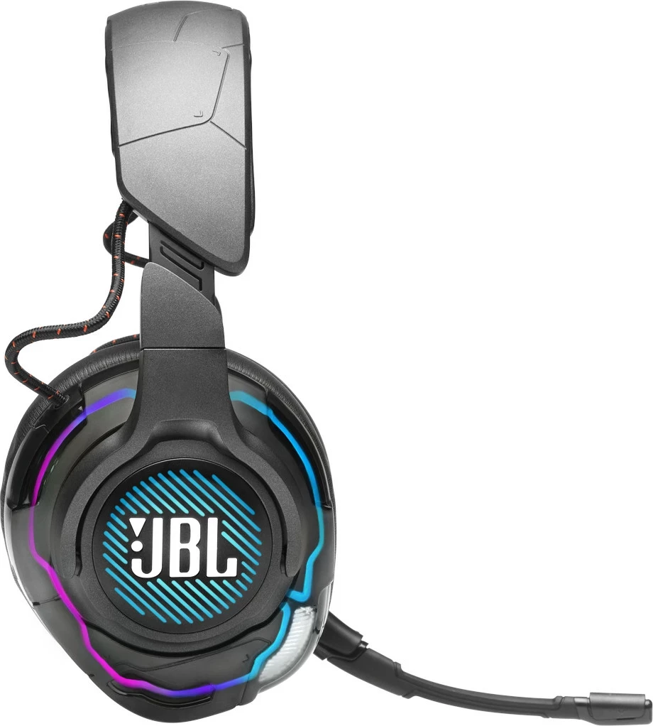 Kufje gaming JBL Quantum ONE, USB me kabllo, over-ear me mikrofon, QuantumSPHERE 360 me head tracking, të zeza