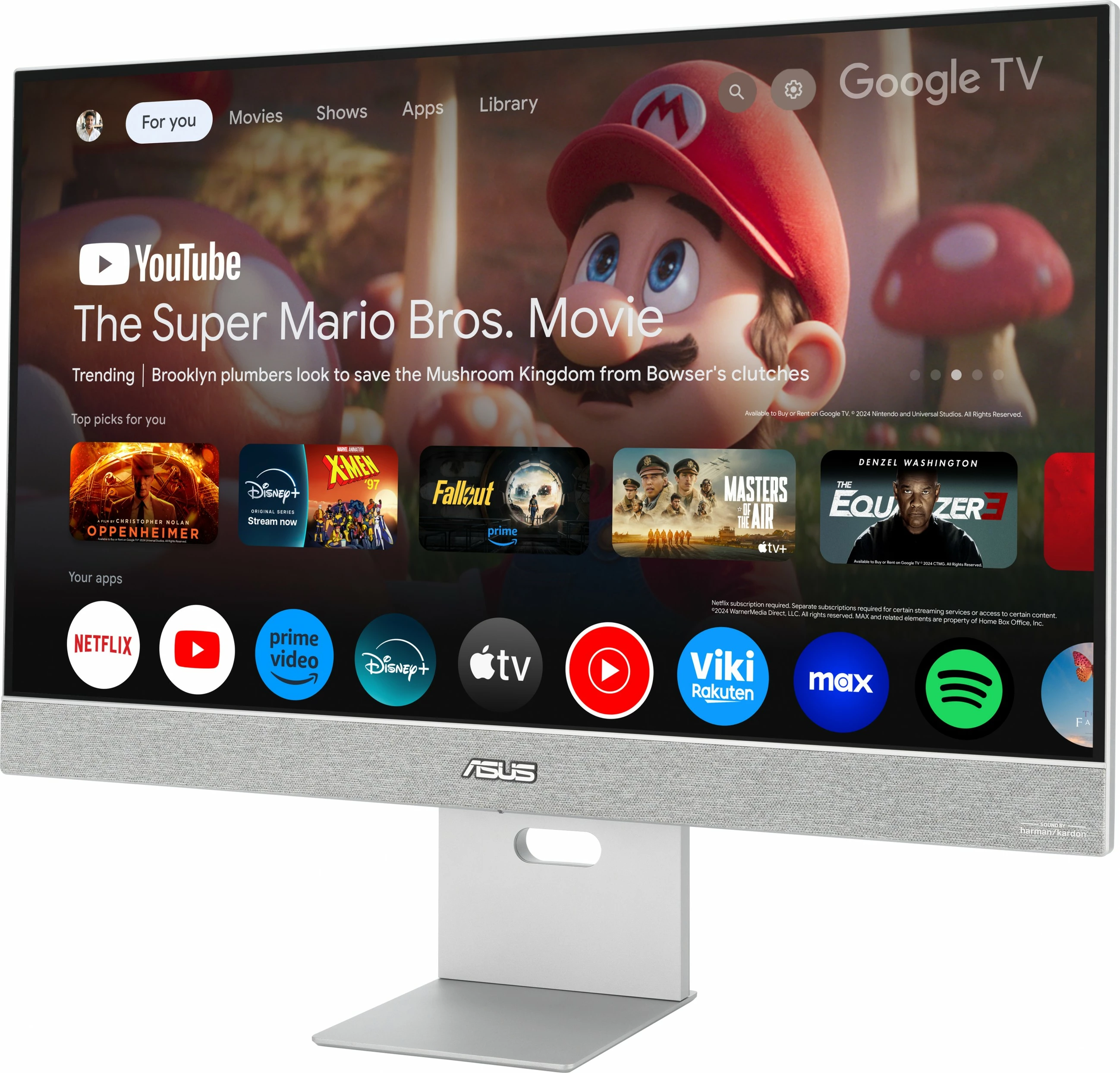 Monitor ASUS ZenScreen Smart MS27UC, 27", 4K Ultra HD, Gri