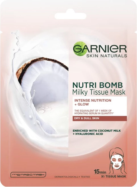 Garnier Tissue Coconut Milk Sheet Mask
