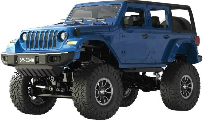 Makine me telekomandë Double Eagle Jeep Crawler Pro E340-003, 1:14, Kaltër