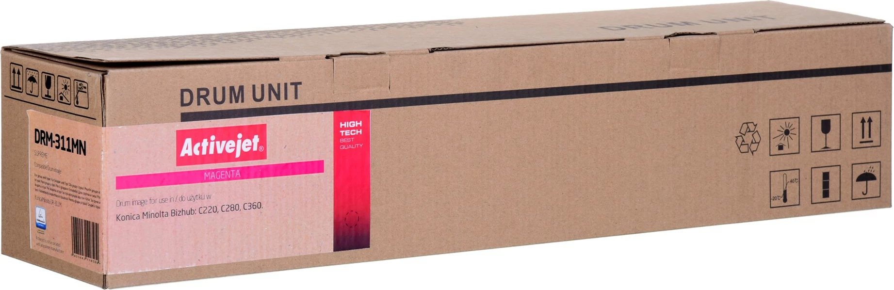 Toner për printer Activejet për Konica, DRM-311MN, 100000 fletë