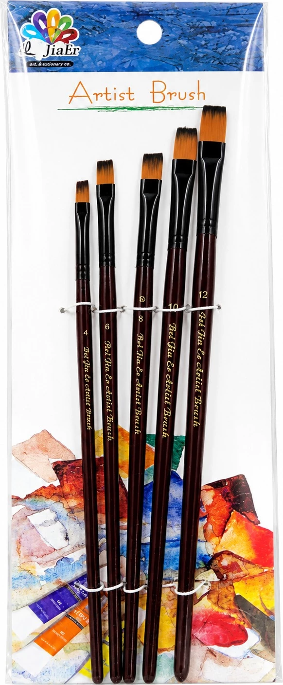 Set Furçash për Pikturë – 5 Copë