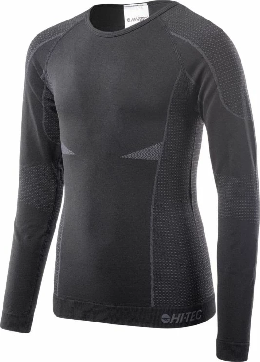 Bluzë termoaktive për fëmijë Hi-Tec, e zezë