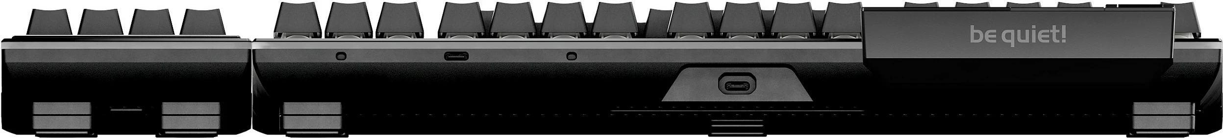 Tastierë mekanike be quiet! Dark Mount, Silent Linear, USB-C, full-size AZERTY FR, RGB, e zezë