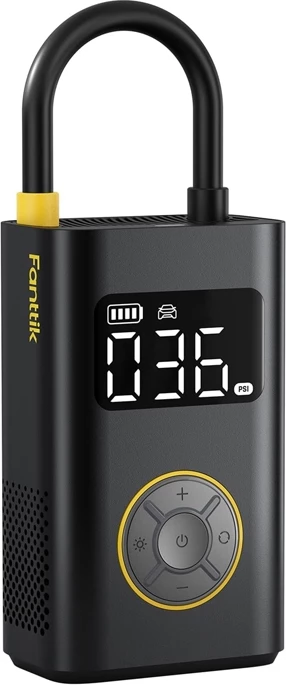 Kompresor portativ, Fanttik X9 Pro, 150 PSI, bateri 2500 mAh 7.4V, ekran LED, USB-C, i zi, set me aksesorë